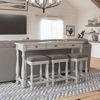 Picture of New Haven Sofa Table with Stools