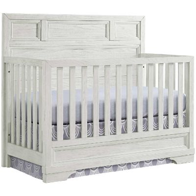 Picture of Foundry White Flat Convertible Crib