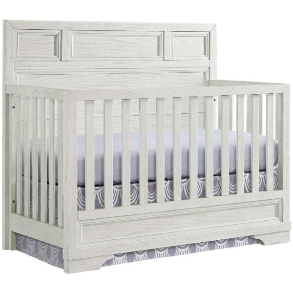 Picture of Foundry White Flat Convertible Crib