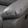 Picture of Kent Gray Leather Power Recliner