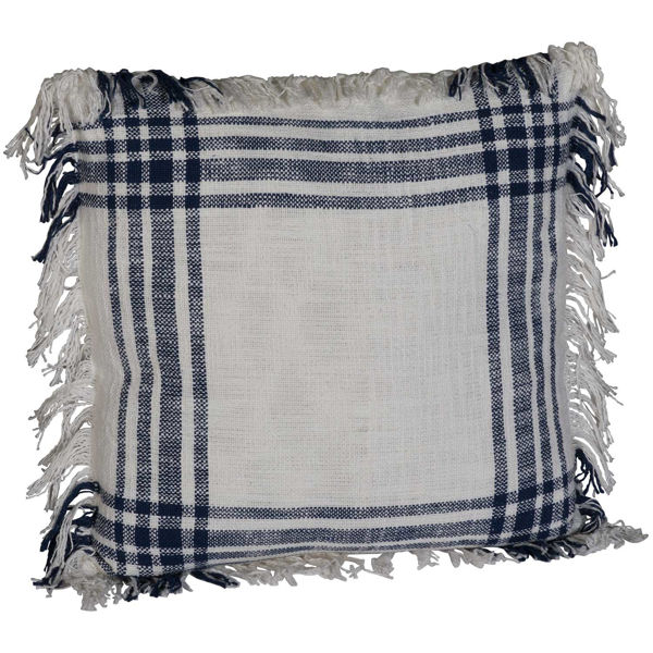 Picture of 18X18 Navy Plaid Pillow