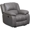 Picture of Kent Gray Leather Power Recliner