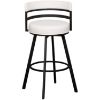 Picture of Liam White 30" Swivel Barstool