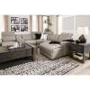 Picture of Correze Leather 6PC Dual Power Sectional with RAF