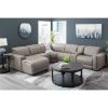 Picture of Correze Leather 6PC Dual Power Sectional with RAF