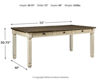 Picture of Bolanburg Rectangular Dining Table