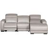 Picture of Correze Leather 3PC Dual Power Sectional with RAF