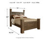 Picture of Juararo King Poster Bed