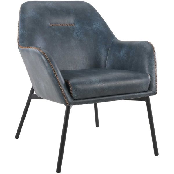 Picture of Brooks Navy Accent Chair