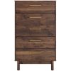 Picture of Calverson Chest of Drawers, Brown