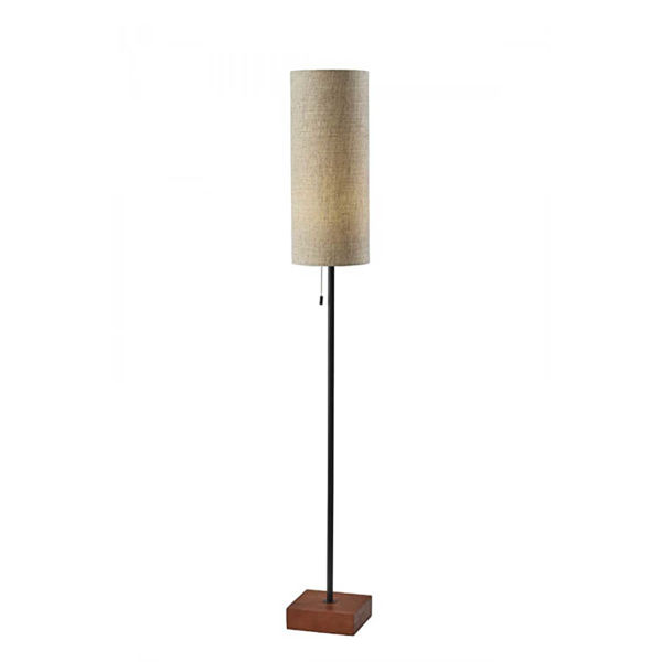 Picture of Trudy Floor Lamp Black/Wood