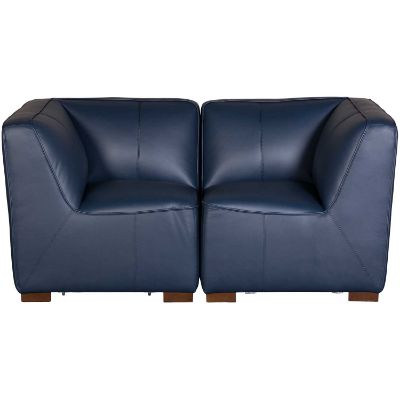 Picture of Levi Indigo Blue Loveseat