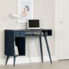 Picture of Kodali - Solid Wood Computer Desk, Dark Blue *D