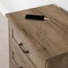 Picture of Prairie - 2-Drawer Nightstand, Weathered Oak *D