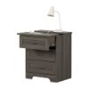 Picture of Prairie - 2-Drawer Nightstand, Gray Maple *D