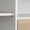 Picture of Hourra -2-Drawer Door Chest, Soft Elm and White *D