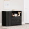 Picture of Hourra -2-Drawer Door Chest, Gray Oak *D