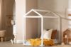 Picture of Sweedi - Transition Wooden House Bed, White *D