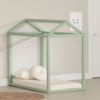 Picture of Sweedi - Transition Wooden House Bed, Green *D