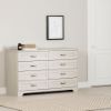 Picture of Prairie - 8-Drawer Double Dresser, Winter Oak *D