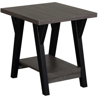 Picture of Farm Grey and Black End Table