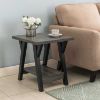 Picture of Farm Grey and Black End Table