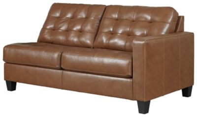 Picture of Auburn Italian Leather RAF Loveseat