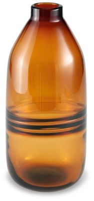 Picture of Lemmitt - Large Vase, Amber *D