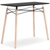Picture of Jaspeni Home Office Desk, Black/Natural *D