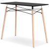 Picture of Jaspeni Home Office Desk, Black/Natural *D