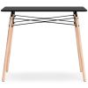 Picture of Jaspeni Home Office Desk, Black/Natural *D