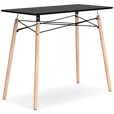 Picture of Jaspeni Home Office Desk, Black/Natural *D