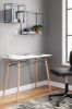 Picture of Jaspeni Home Office Desk, White/Natural *D