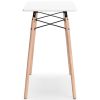 Picture of Jaspeni Home Office Desk, White/Natural *D