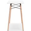 Picture of Jaspeni Home Office Desk, White/Natural *D