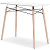 Picture of Jaspeni Home Office Desk, White/Natural *D