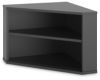 Picture of Otaska Home Office Corner Bookcase, Black *D