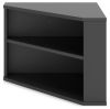 Picture of Otaska Home Office Corner Bookcase, Black *D