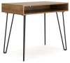 Picture of Strumford Home Office Desk, Brown/Black *D