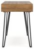 Picture of Strumford Home Office Desk, Brown/Black *D