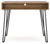 Picture of Strumford Home Office Desk, Brown/Black *D