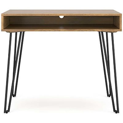 Picture of Strumford Home Office Desk, Brown/Black *D