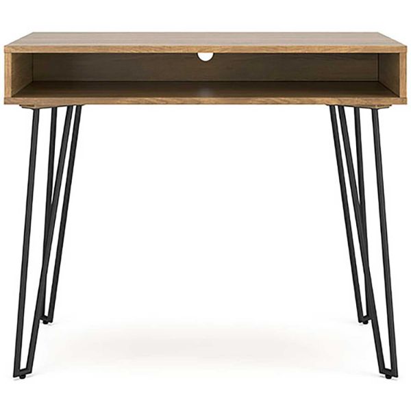 Picture of Strumford Home Office Desk, Brown/Black *D