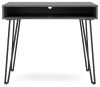 Picture of Strumford Home Office Desk, Charcoal/Black *D