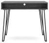 Picture of Strumford Home Office Desk, Charcoal/Black *D