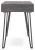Picture of Strumford Home Office Desk, Charcoal/Black *D