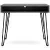 Picture of Strumford Home Office Desk, Charcoal/Black *D
