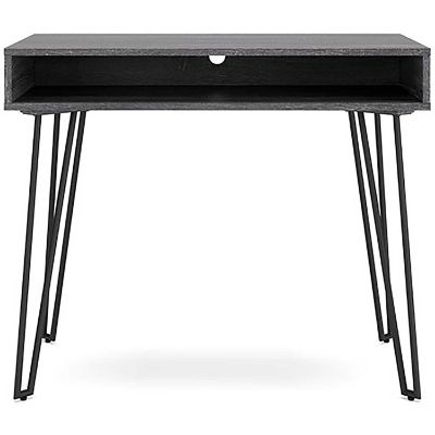 Picture of Strumford Home Office Desk, Charcoal/Black *D