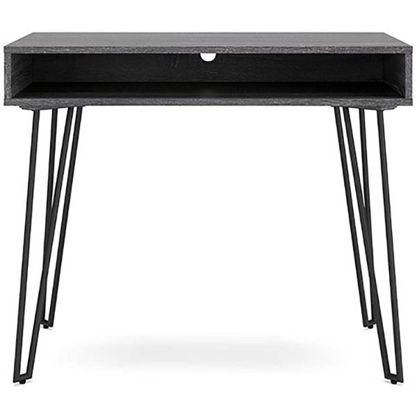 Picture of Strumford Home Office Desk, Charcoal/Black *D