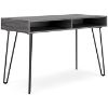 Picture of Strumford Home Office Desk, Charcoal/Black *D